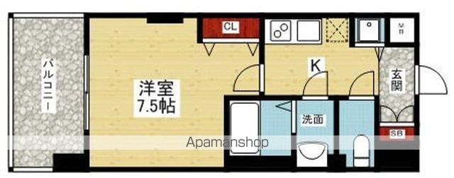 LUXE三国IIの間取り写真