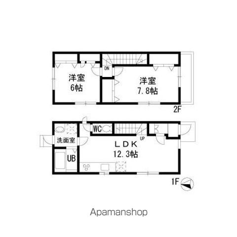 アゼリアコート高田馬場の間取り