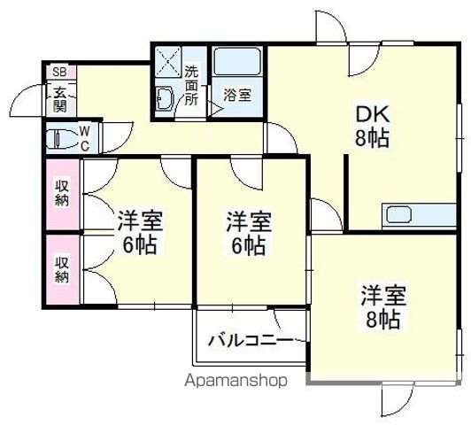 REGART佐鳴台の間取り写真