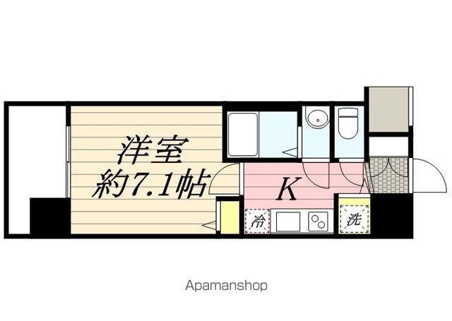 大阪府大阪市浪速区日本橋西１丁目(賃貸マンション1K・4階・24.80㎡)の写真 その2