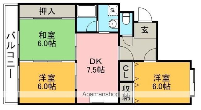 グレース妙慶の間取り写真
