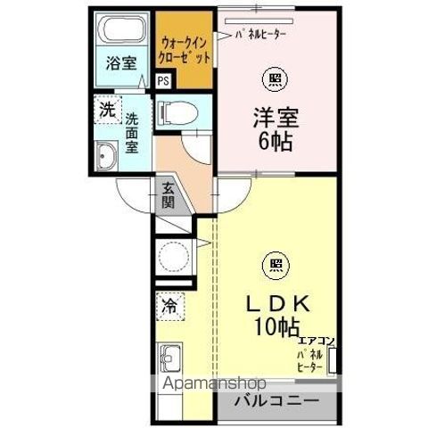 あにまるスクエア 四号館の間取り写真