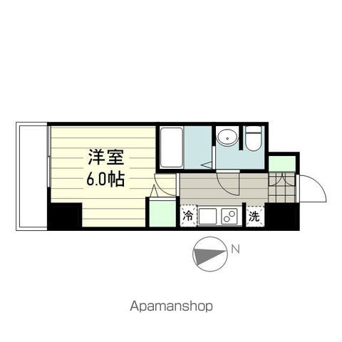 SMART RESIDENCE 仙台駅東の間取り写真