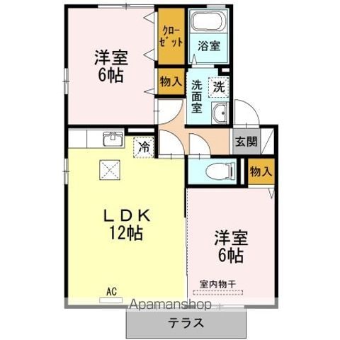 セジュール悠の間取り写真