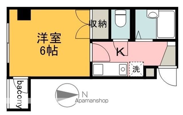 シャテロ住吉の間取り写真