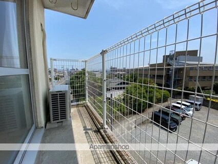 コート紙町Ⅳ[1K/19.44m2]のバルコニー