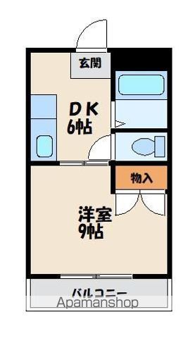 ラフォーレ大和の間取り写真