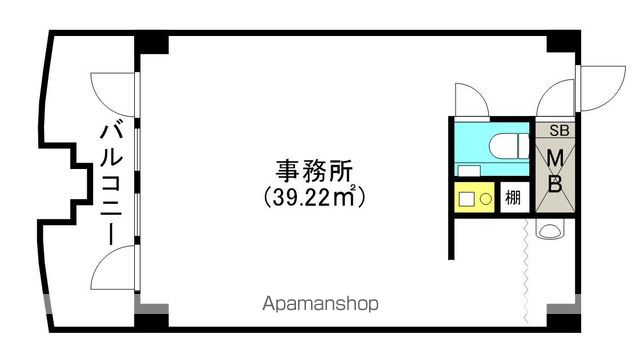 オフィスビル大井MAX−1の間取り写真