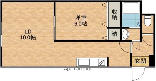 棒屋第六下池ハイツの間取り写真