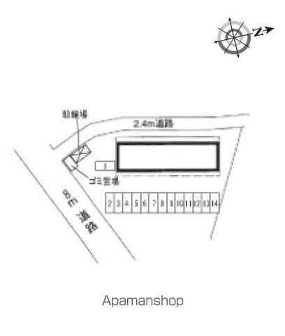 レオパレスサクラ 105 ｜ 大分県大分市大字寒田字平園508（賃貸アパート1K・1階・26.49㎡） その13
