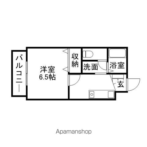 大産若久マンションの間取り