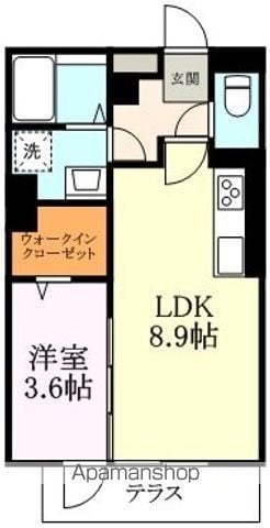 シンフォニー久津川の間取り写真