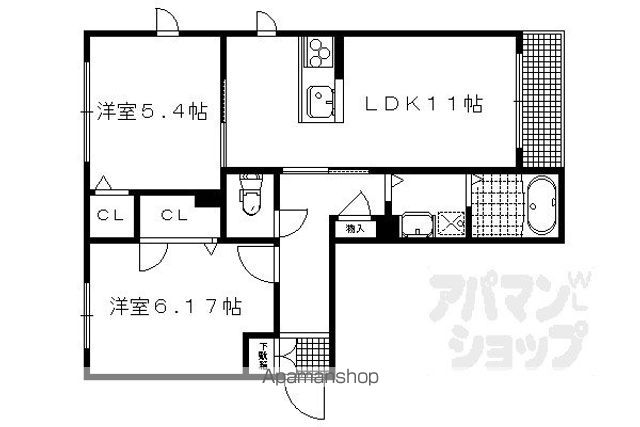 シャーメゾン華台院の間取り写真
