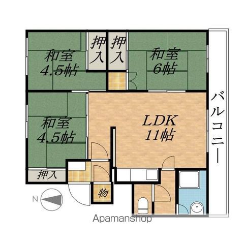 間取り：201025374644