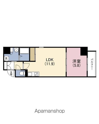 RESIDENCE TRESOR DIEUの間取り写真
