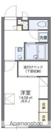 レオパレスPINE CRESTの間取り写真