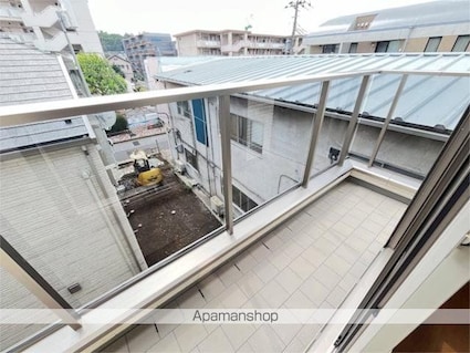 豊玉北１丁目貸家Ｂ棟[3LDK/91.5m2]のバルコニー