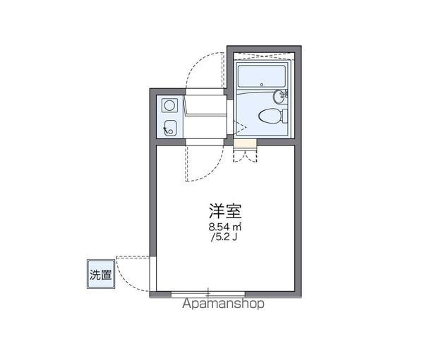 レオパレスKURATAの間取り写真