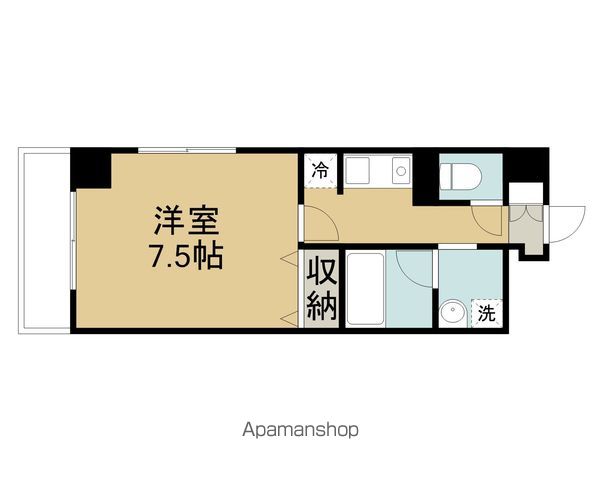 山陰本線 鳥取駅 徒歩32分 6階建 築25年の間取り写真
