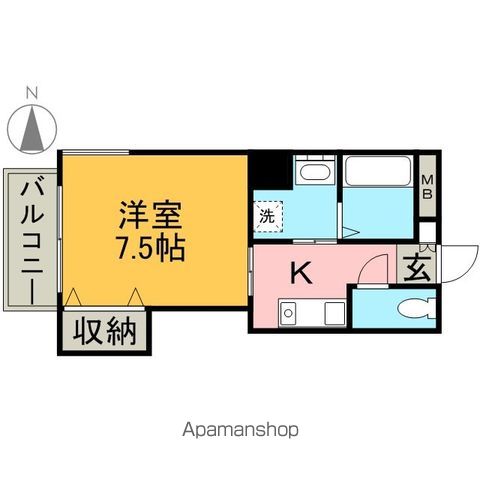TRUSTY千代田の間取り写真
