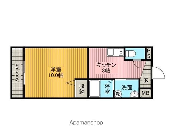 YOSHIX代官町の間取り写真