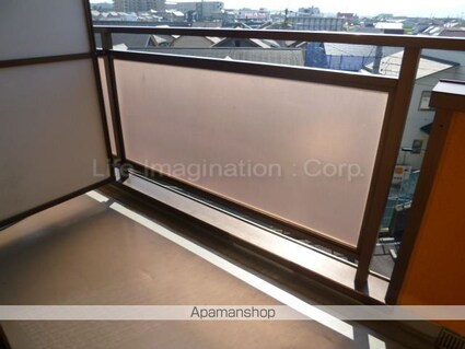 クローバーハイツⅠ[1K/20.16m2]のバルコニー