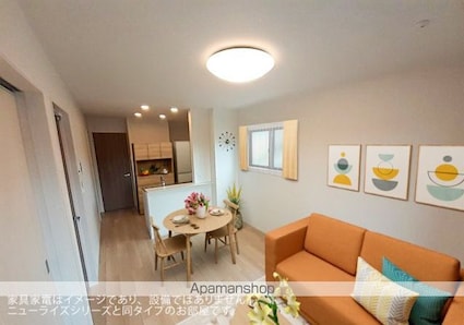 メゾン・ミクニⅢ　Ａ[2LDK/56.08m2]のリビング・居間