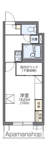 レオパレスパルコートＥの間取り