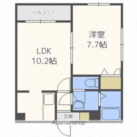 プレミエール澄川の間取り写真