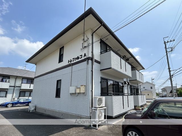 トレファルコA棟の外観写真