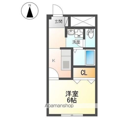 ベルビラージュの間取り写真