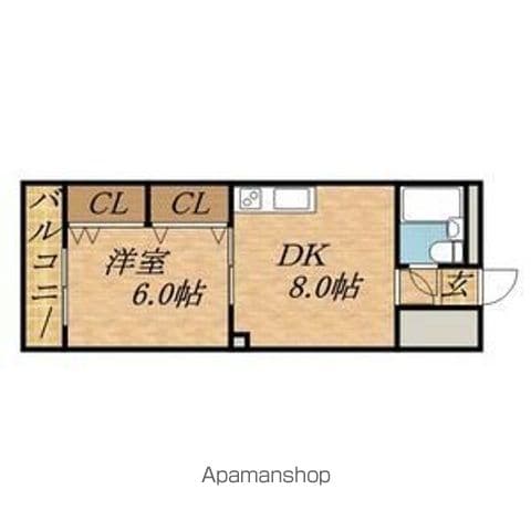 メゾン小林の間取り写真