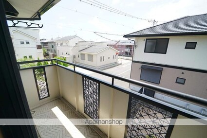 ソシア　Ｂ棟[2LDK/55.25m2]のバルコニー