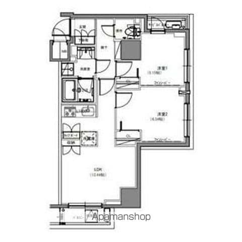 【ＳーＲＥＳＩＤＥＮＣＥ両国緑の間取り】