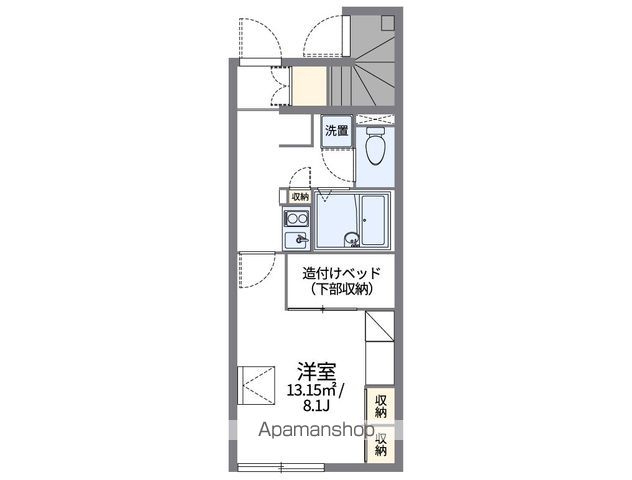 【レオパレスレオーノの間取り】