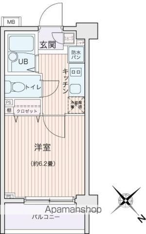 エコロジー都立大学レジデンスの間取り