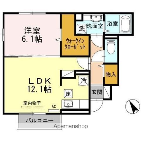 メゾンブランシュの間取り写真