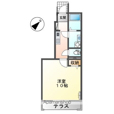 アンベリールの間取り写真