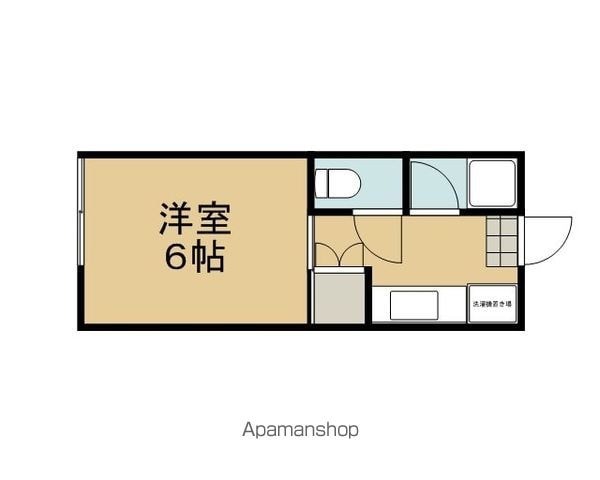 ハイツかつみの間取り写真