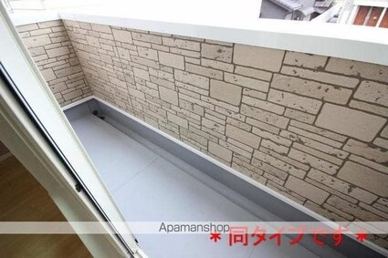 ミルト膳所　Ａ[1LDK/44.97m2]のバルコニー
