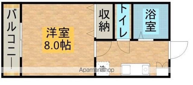 ウィズステージさくらの間取り写真