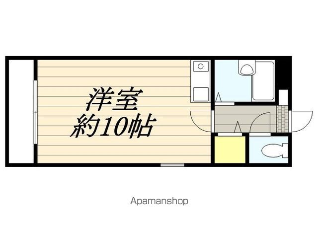 福岡市東区箱崎のマンションの間取り