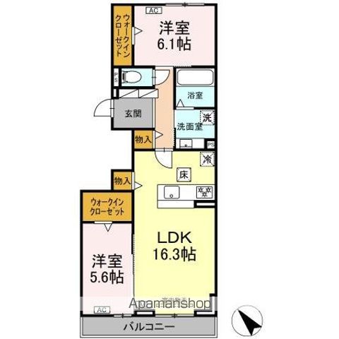 MAISON SOLAREの間取り写真