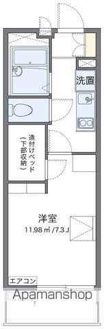 レオパレストレの間取り写真