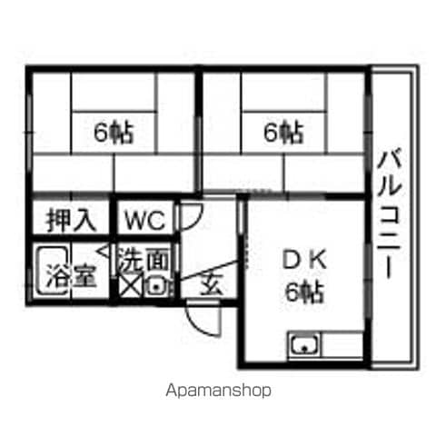 ピープルKの間取り写真