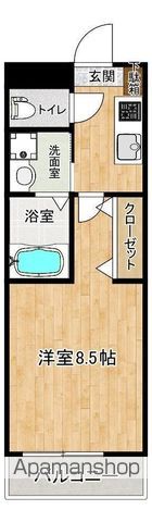 クロノス54昭和町の間取り写真