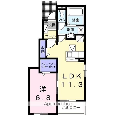 ラテリアの間取り写真