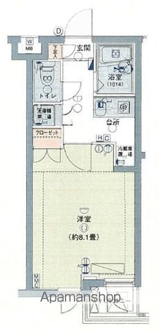 VIDA高井戸の間取り写真
