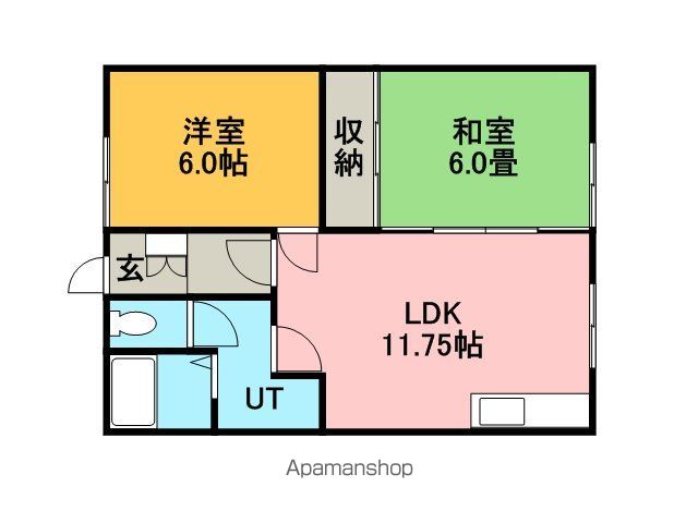 第6グリーンマンションの間取り写真