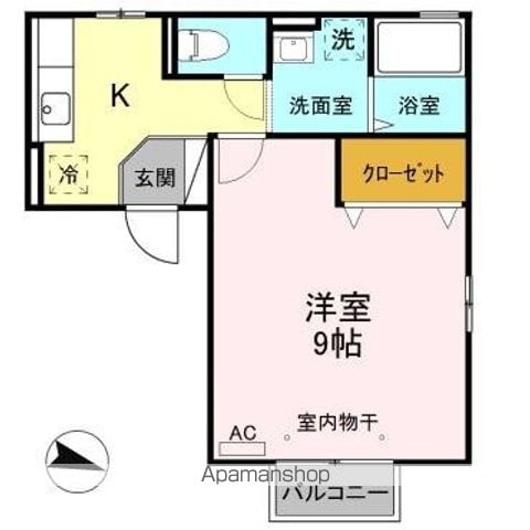 グランメールの間取り写真